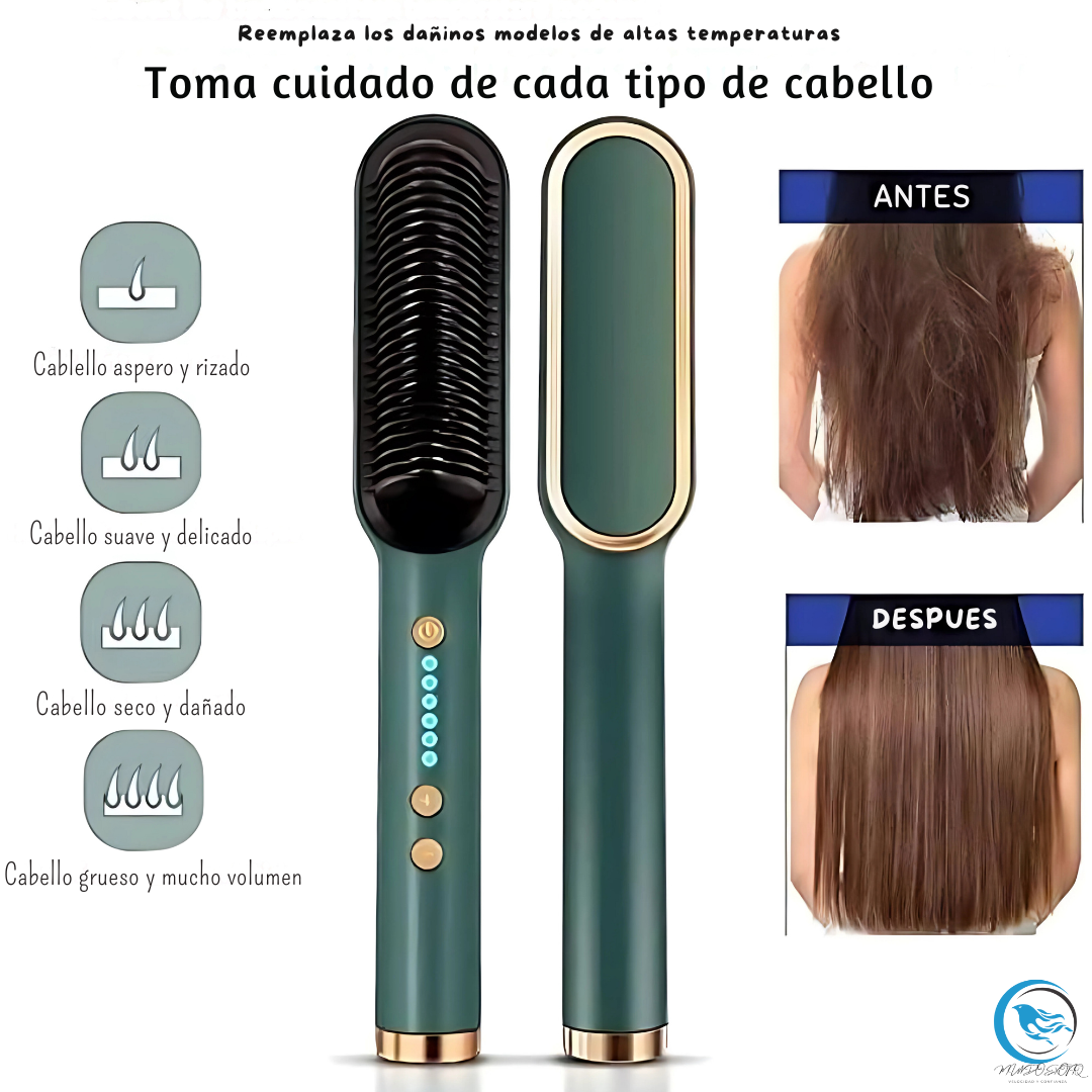 KIT PREMIUM Cepillo Alizador + Depiladora Glow Pro